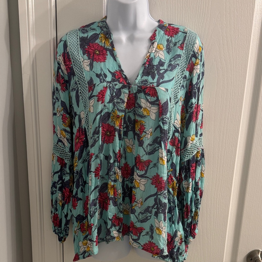 Floral Print Women's Top